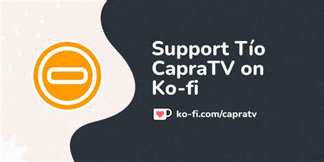 Buy Tío CapraTV a Coffee. ko.